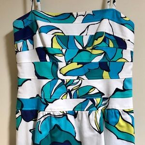 Nine West abstract floral dress